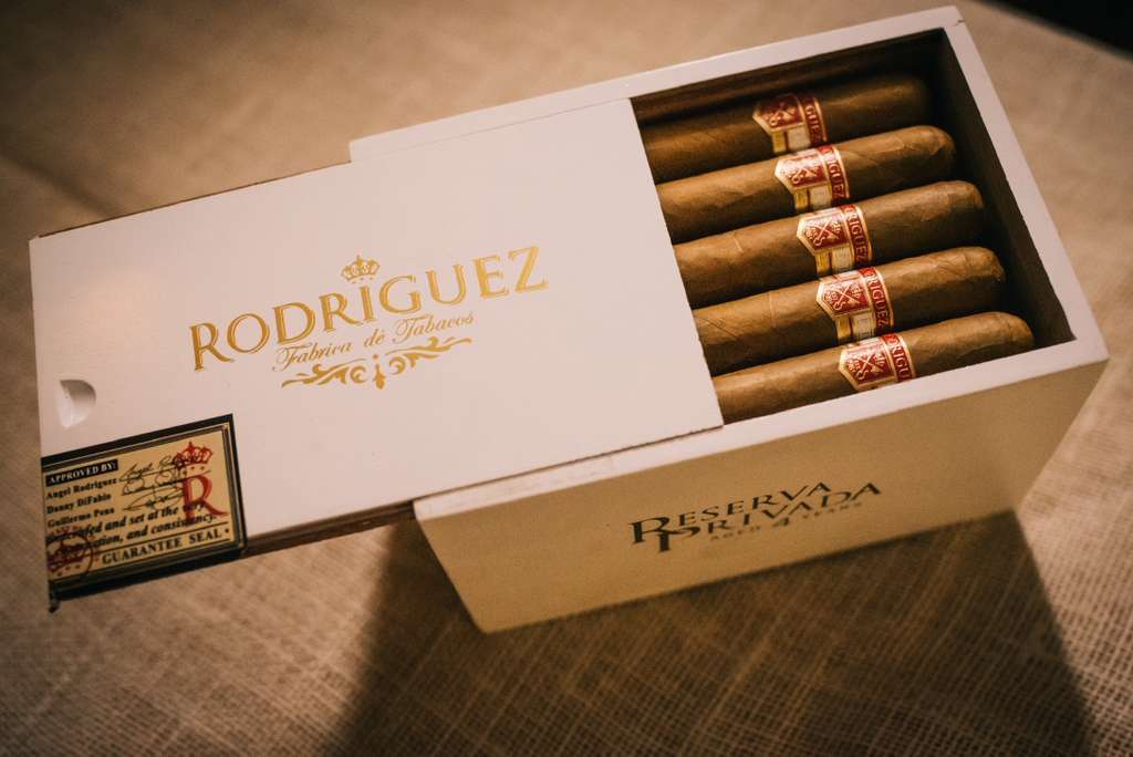 Rodriguez Cigars, photographed in even light.